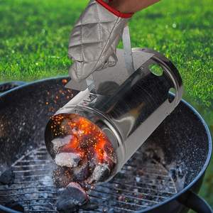 Accessoires de <span class=keywords><strong>Barbecue</strong></span> <span class=keywords><strong>d</strong></span>'<span class=keywords><strong>allumage</strong></span> <span class=keywords><strong>Barbecue</strong></span> <span class=keywords><strong>d</strong></span>'extérieur sans <span class=keywords><strong>cheminée</strong></span> liquide <span class=keywords><strong>charbon</strong></span> de bois à usage domestique <span class=keywords><strong>d</strong></span>émarreur de feu Camping briquet en acier - Product Image 5