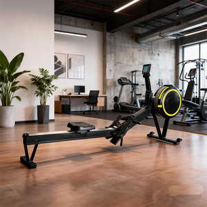 YLSY001HC6100A YLSY001HC6100A Equipo de Ejercicio Cardiovascular para Gimnasio Comercial, Remo de Aire de Doble Función, 10 Niveles de Resistencia, Ecológico - Product Image 4