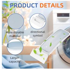 Filtro de pantalla para secador de pelo W10717210 W11607443 de plástico para uso doméstico, fácil instalación - Product Image 3