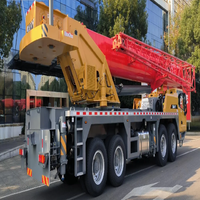 Grue sur camion SANY STC800 80 tonnes, grue mobile montée sur camion à flèche télescopique hydraulique avec certificat CE pour la levée de charges en construction