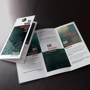 Gepersonaliseerde Digitale Print Gevouwen Vliegers Professionele Handmatige Folder Papieren Hoezen Voor Rekeningen En Brochures - Product Image 4