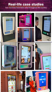 Distributeur automatique interactif mural de 32 pouces, durable, petit format, avec <span class=keywords><strong>paiement</strong></span> sans espèces et fonction SDK, personnalisable OEM - Product Image 4