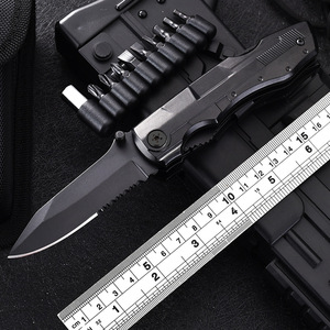 Pince multifonctionnelle en acier de qualité industrielle avec couteau pliant-Outil multifonctionnel personnalisable pour le bricolage et l'OEM - Product Image 3