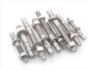 Ancre à expansion à coin robuste en acier inoxydable 304/316 ou acier au carbone galvanisé, tête hexagonale M6-M24/M30, pour béton, pour la construction B - Product Image 6