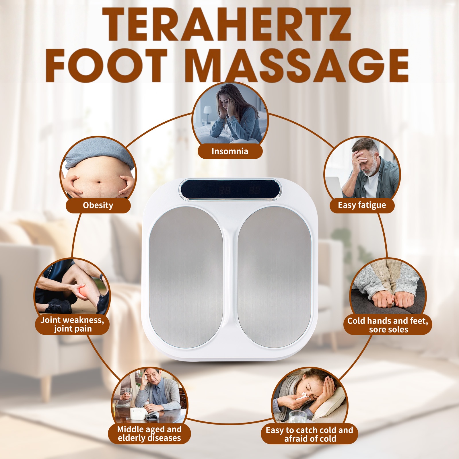 Olylife Tera P90 - Advanced Foot Therapy & Massage Device