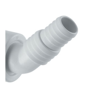 Connecteur droit blanc de machine à laver du DM 40 avec le dispositif terminal de drainage - Product Image 5