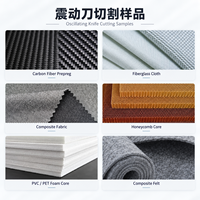 Machine de découpe industrielle à couteau oscillant pour textiles techniques, équipements sportifs, équipements de plein air et matériaux performants