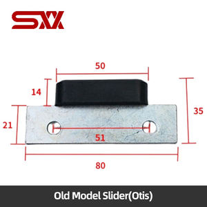 Patins et glissières <span class=keywords><strong>de</strong></span> porte d'ascenseur pour divers modèles et applications - Product Image 4