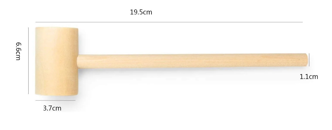 Marteau Rivoir BRILLIANT TOOLS 1000g - Manche Hickory, Tête Acier Thermolaquée - 36 Cm - Pour Atelier Et Chantier