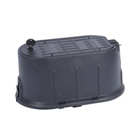 Boîte de compteur d'eau en plastique PP, en composite étanche, outil de mesure souterraine