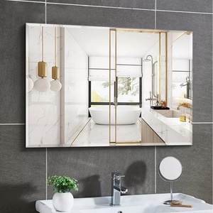 Miroirs à bords biseautés de 3 mm, 4 mm, 5 mm, 6 mm d'épaisseur en forme de rectangle, carré, rond ou irrégulier pour la décoration intérieure ou le revêtement mural - Product Image 4