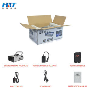 HAT 1500Wフォグマシンデジタルディスプレイ + コントローラDjフォグマシンウェディングイベントフォグスモークマシンステージ設備卸売 - Product Image 2