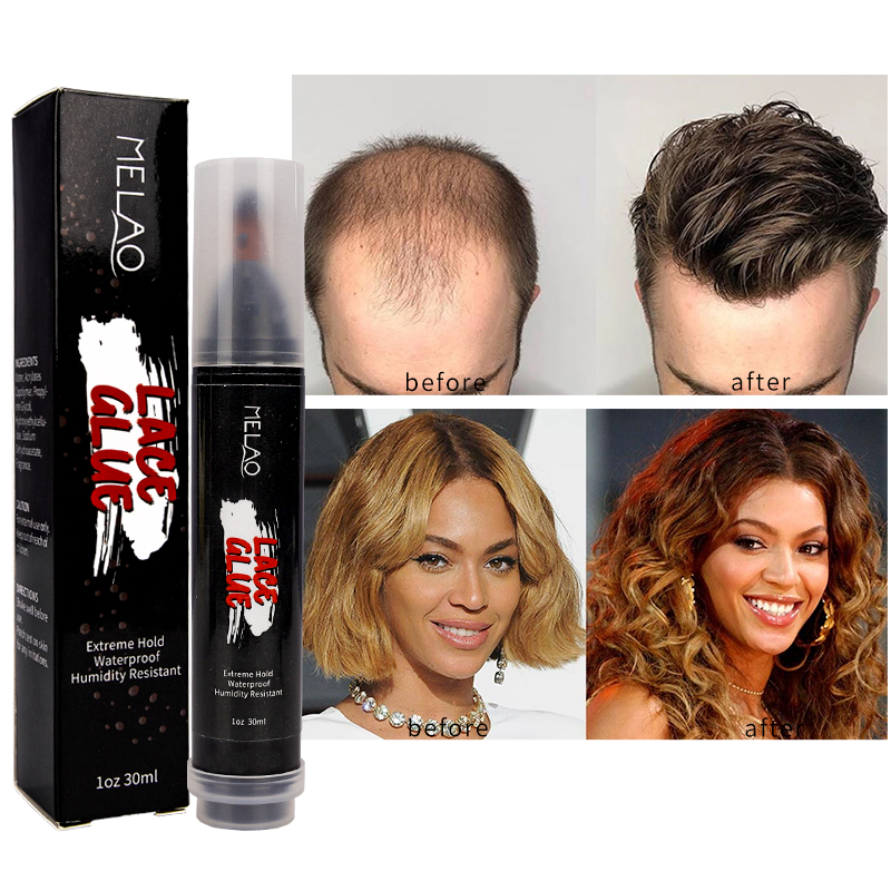 OEM private label Safety Super Hair frontal Waterproof Extreme Hold Invisible Hair Wig GLue Lace Wig Adhesive lace glue