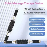 NOUVEAU Rouleau de massage électrique portatif haute fréquence 40W pour la relaxation musculaire, anti-cellulite, modelage corporel et amincissement
