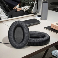 Offre Spéciale Sennheiser HD280 casque oreillette pièces de réparation coussins/housses/tasses confortables avec matériau en cuir protéiné éponge
