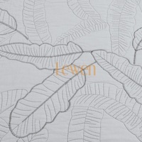 Ensemble de literie matelassé 3 pièces en microfibre de polyester léger pour chambre à coucher, toutes saisons