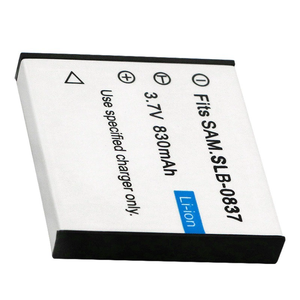 Batterie 1200mA SLB-0837 SLB0837 SLB 0837 pour appareil photo Samsung I50 I70 I5 I6 L73 L50 L60 NV3 NV5 <span class=keywords><strong>NV7</strong></span> - Product Image 3