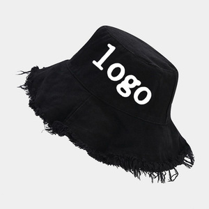 Chapeaux de pêcheur rétro effilochés fabriqués <span class=keywords><strong>en</strong></span> usine pour hommes et femmes Chapeaux de protection solaire et d'ombrage de style japonais - Product Image 1