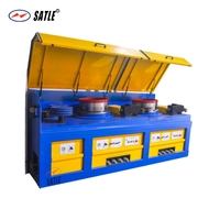 Conception de ligne droite de machine de tréfilage d'acier à faible teneur en carbone automatique à grande vitesse pour le clou faisant le fil de dessins de prix concurrentiel