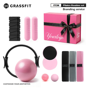 L'ensemble d'accessoires de Pilates durables <span class=keywords><strong>pour</strong></span> la maison comprend une balle de <span class=keywords><strong>yoga</strong></span>, un anneau de Pilates, un haltère et des barres d'haltères Offre Spéciale l'équipement de Pilates - Product Image 2