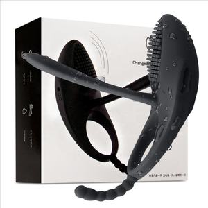 7 modi medizinische silikon cock penis ring vibrator massager für paar - Product Image 6