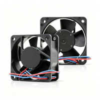 Ventilateur axial de refroidissement pour châssis et armoire 612NH 6cm 12V DC 1.8W 43m3/h 5600rpm 60x60x25mm 6025 avec roulement à billes