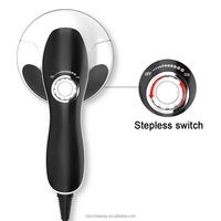 Marteau de massage multifonctionnel PULI MB-603B vibrant pour brûler les graisses du corps entier Masseur à 4 têtes en maille CE ROHS FCC