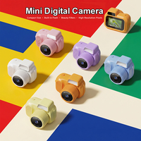 Kamera Digital Mini Multiwarna Retro Thumb Camera Perekam Video 1080P dengan Filter Foto untuk Vlog