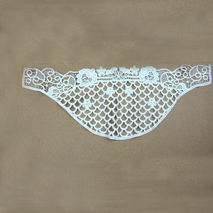 Vendita in fabbrica Guipure cotone fiore Applique <span class=keywords><strong>abito</strong></span> motivo di <span class=keywords><strong>pizzo</strong></span> disegni per il commercio all'ingrosso ricamo personalizzato del colletto di <span class=keywords><strong>pizzo</strong></span> - Product Image 5