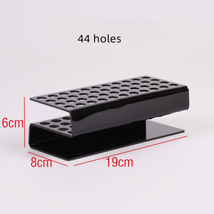 Organizador de Escritorio Moderno de Acrílico de 3 Niveles Preensamblado con Más Orificios, Porta Lápices, Soporte para Bolígrafos, Exhibidor de Marcadores - Product Image 4