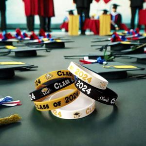 Pulsera de Silicona Conmemorativa de la Clase 2025 para Estudiantes y Profesores, para Fiestas de Graduación Escolares - Product Image 2