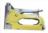 Grapadora Manual de Alta Resistencia 4 en 1, Tipo T, U, I, N, de Acero, para Tapicería, Fabricación de Sofás, Carpintería, Bricolaje y Muebles