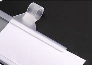 Pvc nhựa Kệ giữ nhãn treo dây hiển thị cho giá thẻ cho kho & siêu thị nguồn cung cấp - Product Image 6