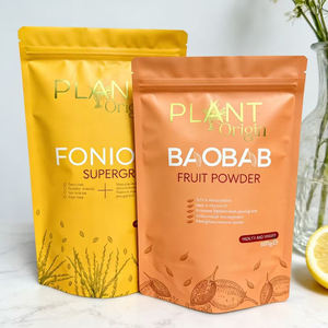 Pochette zippée finition mate, sachet en aluminium 500g pour emballage d'épices, sachets pour fruits secs et poudres - Product Image 1