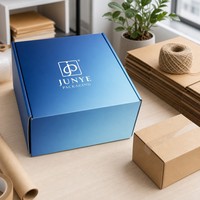 Offre Spéciale Faible MOQ OEM Emballage Cadeau E-commerce Vêtements Boîte en Carton Ondulé à Impression Dégradée Personnalisée avec Logo pour Expédition en Colis Plat