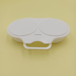 Gray Plastic Microwave Safe <strong>Egg</strong> Steamer &amp; <strong>Fryer</strong> with <strong>Egg</strong> Cooker and Steaming Mold - Product Image 5