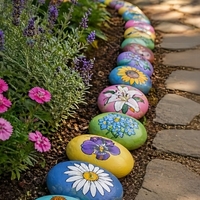 Pavés naturels non peints, lisses et plats, galets vierges pour dessin, approvisionnement en vrac pour les arts et l'artisanat des enfants, ornement de jardin extérieur