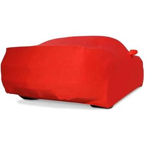 Bâche de voiture anti-poussière sur mesure, anti-rayures, respirante, polyester satiné, bâche de voiture intérieure avec polaire douce - Product Image 6