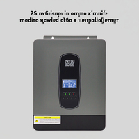 Onduleur de courant alternatif simple 3KVA/3KW DC 3000W chargeur solaire hybride pour usage commercial domestique connectivité WiFi 220V pour moteur