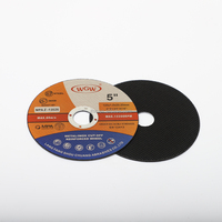 Disque de coupe métallique WGW 5 pouces 125x1.0x22.23mm, outils abrasifs pour acier inoxydable/fer, prix de gros