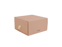 Ensemble de sous-vêtements en rose avec impression personnalisée Tiroir cadeau Carton ondulé recyclé avec conception à fente Laminage et gaufrage mats