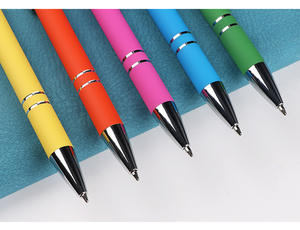 2025 baru Promosi multifungsi baru Stylus bola pena layar sentuh lembut 2 In 1 dengan pena kustom Logo pulpen logam - Product Image 3