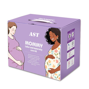 Набор для послеродового ухода: одноразовые хлопковые трусики для мамы и малыша, для домашнего использования, уход после родов, роды, перибутылочка, охлаждающий спрей - Product Image 2