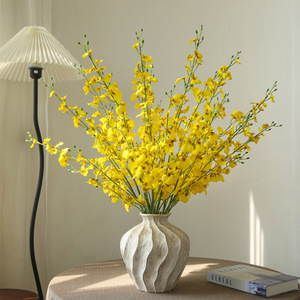 Bouquet d'orchidées artificielles Yihua Floral Art, fleurs en soie, décoration pour la maison, décoration de salon - Product Image 2
