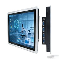 Yingtouch Nueva Computadora Industrial Integrada Todo en Uno de 23.8 Pulgadas, Grado Industrial, Pantalla Táctil de Alta Definición, USB Serial