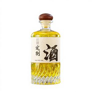 Fournisseur chinois de bouteilles de vin <span class=keywords><strong>en</strong></span> verre transparentes recyclables de 500 ml, bouteilles de vodka, whisky, <span class=keywords><strong>rhum</strong></span> <span class=keywords><strong>en</strong></span> verre avec bouchon <span class=keywords><strong>en</strong></span> bois, <span class=keywords><strong>vente</strong></span> <span class=keywords><strong>en</strong></span> gros - Product Image 1