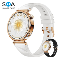 Livraison rapide Montre connectée AM35 pour femmes, prise en charge des appels, batterie 240 mAh, montre connectée pour la santé des femmes, étanche IP68