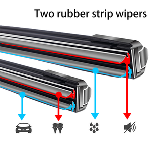 Auto-Scheibenwischer Beste Austausch- und Installationshilfe für Windschutzscheiben-Wischerblätter Einfacher Austausch und Installation Auto-Zubehör - Product Image 6