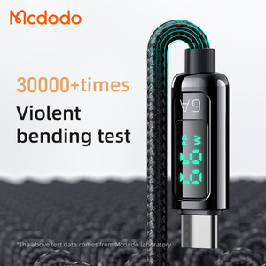 <span class=keywords><strong>สาย</strong></span>เคเบิลสำหรับโทรศัพท์อัจฉริยะ MCDODO 869, <span class=keywords><strong>สาย</strong></span><span class=keywords><strong>ชาร์จ</strong></span>เร็วสุด USB Tipo C 6A จอแสดงผลดิจิตอล SCP FCP AFC <span class=keywords><strong>VOOC</strong></span> - Product Image 6