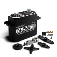 Moteur servo brushless BLS3335 35KG avec boîtier entièrement métallique pour voitures RC à l'échelle 1/8, 1/10, 1/12, robots Baja, pièces d'avions RC, gyros, garçons